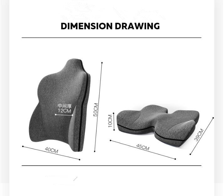 Premium Chair Cushion Set Memory Foam Seat Cushion
