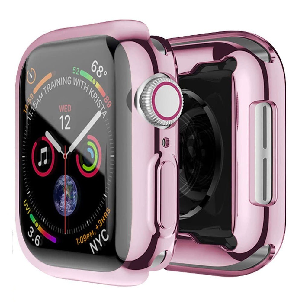 Watch plating case